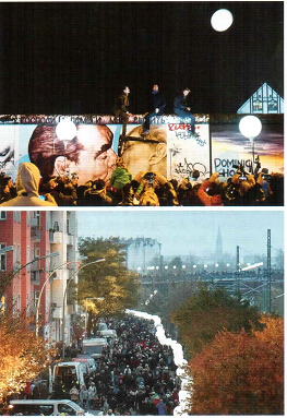 德国旅游观柏林举办纪念柏林墙拆除25 周年活动