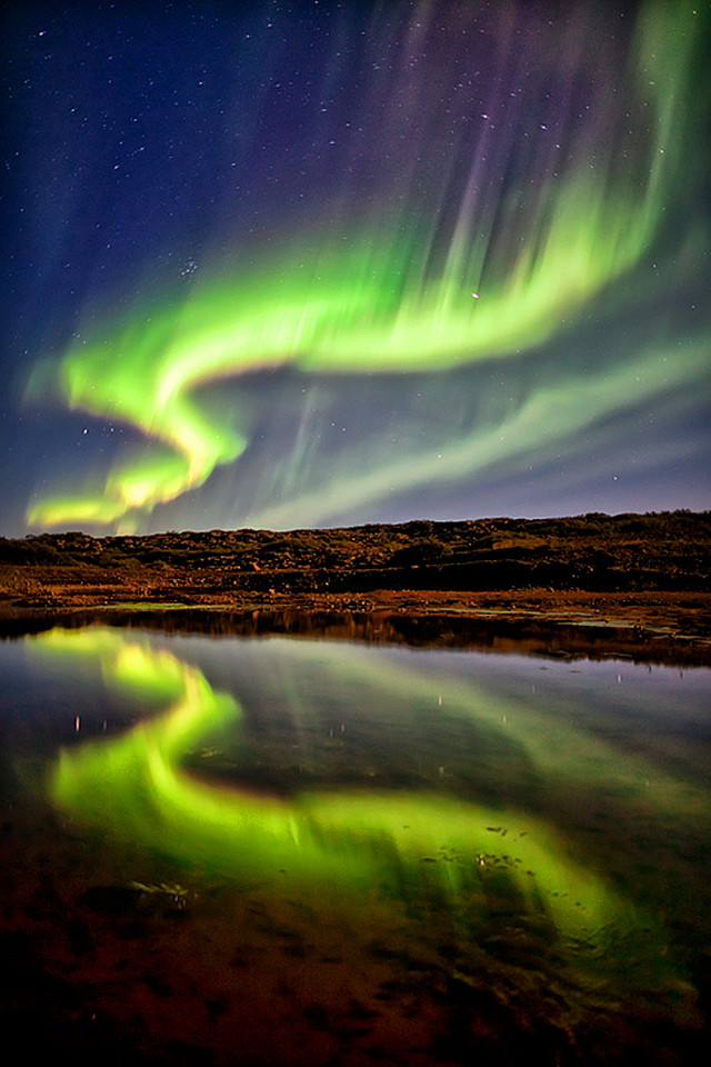 从特罗姆瑟往北开到希尔克内斯看极光的好地方